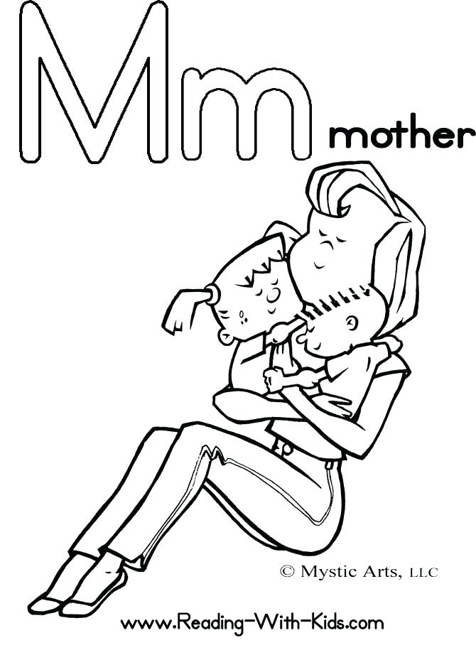Mom Coloring Pages At Getcolorings Free Printable Colorings