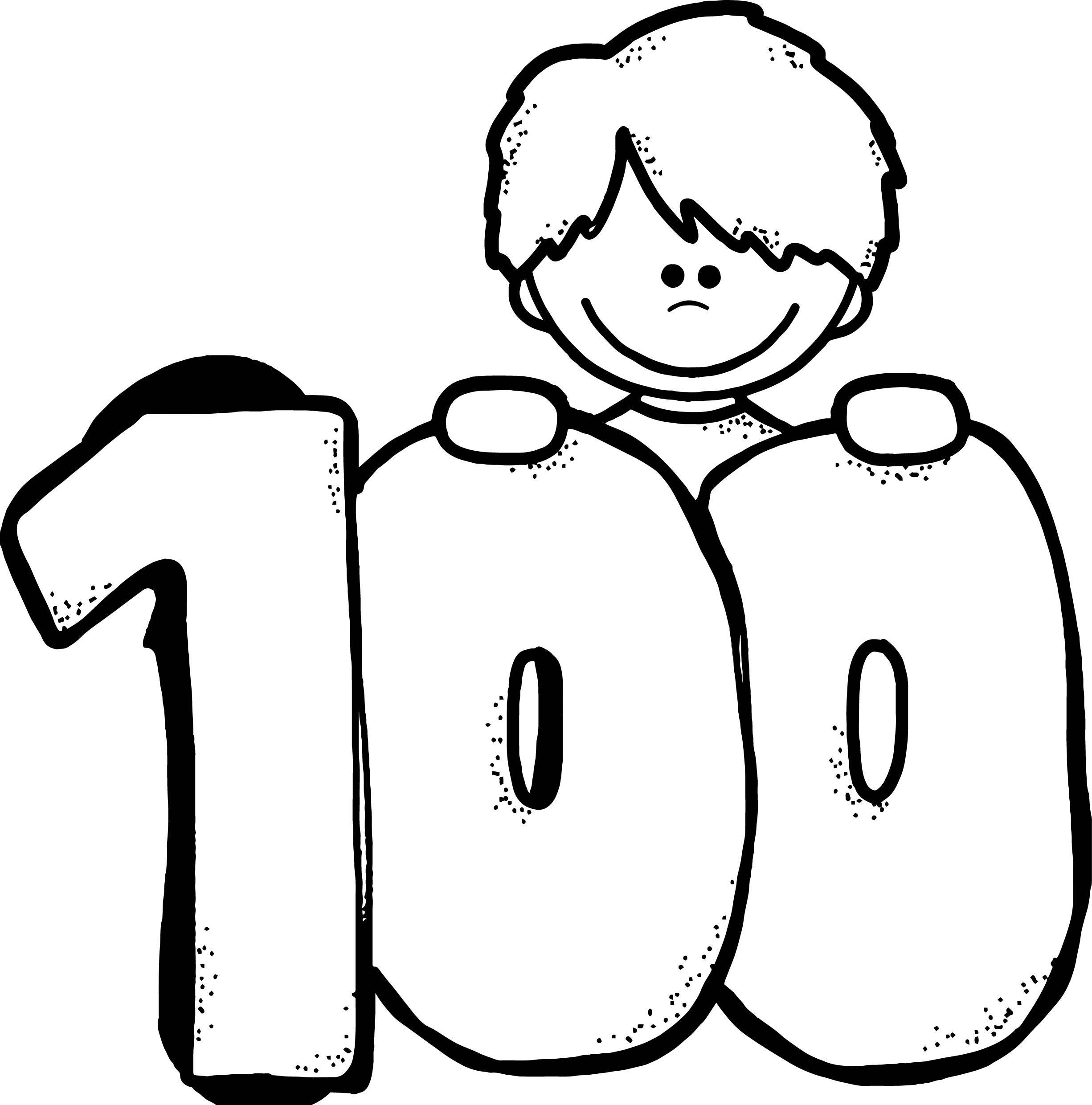 100 Days Of School Coloring Pages At GetColorings Free Printable Colorings Pages To Print 