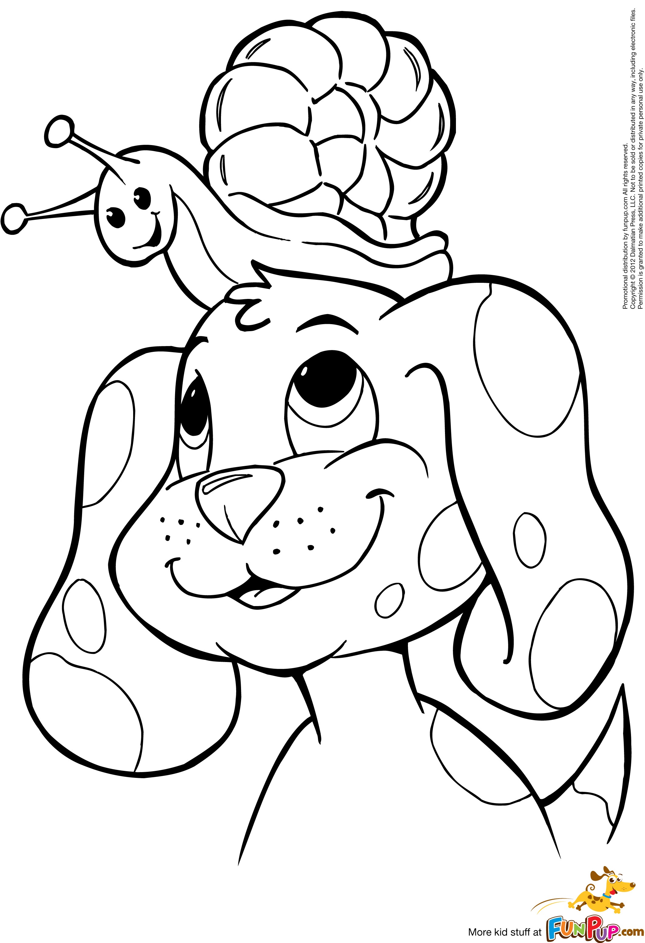 Printable Coloring Pages Puppies