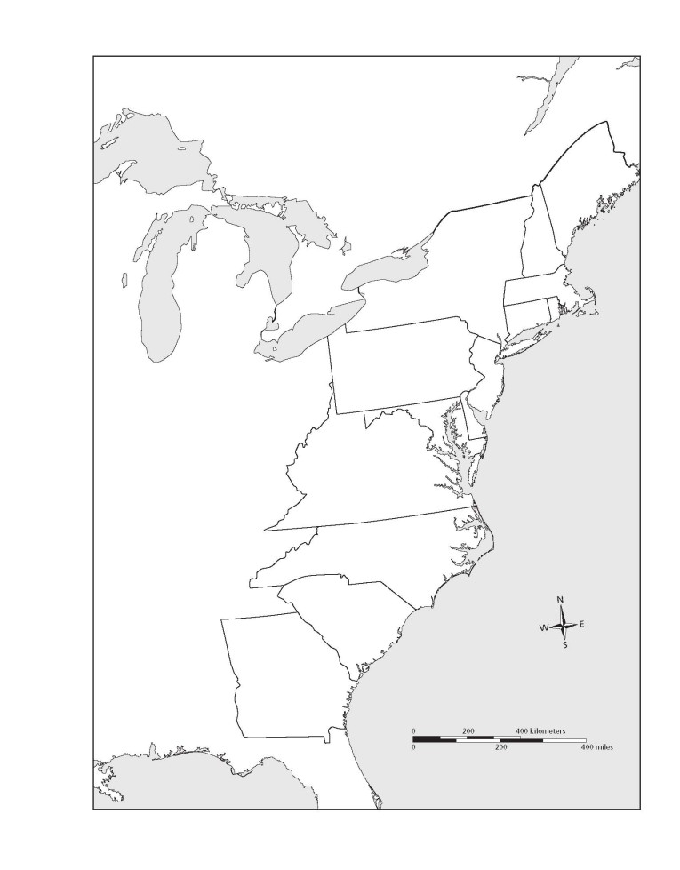 13 Colonies Map Blank Printable Printable World Holiday