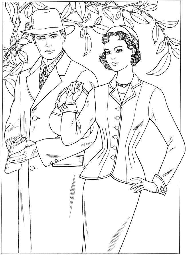 1950s Coloring Pages at GetColorings.com | Free printable colorings