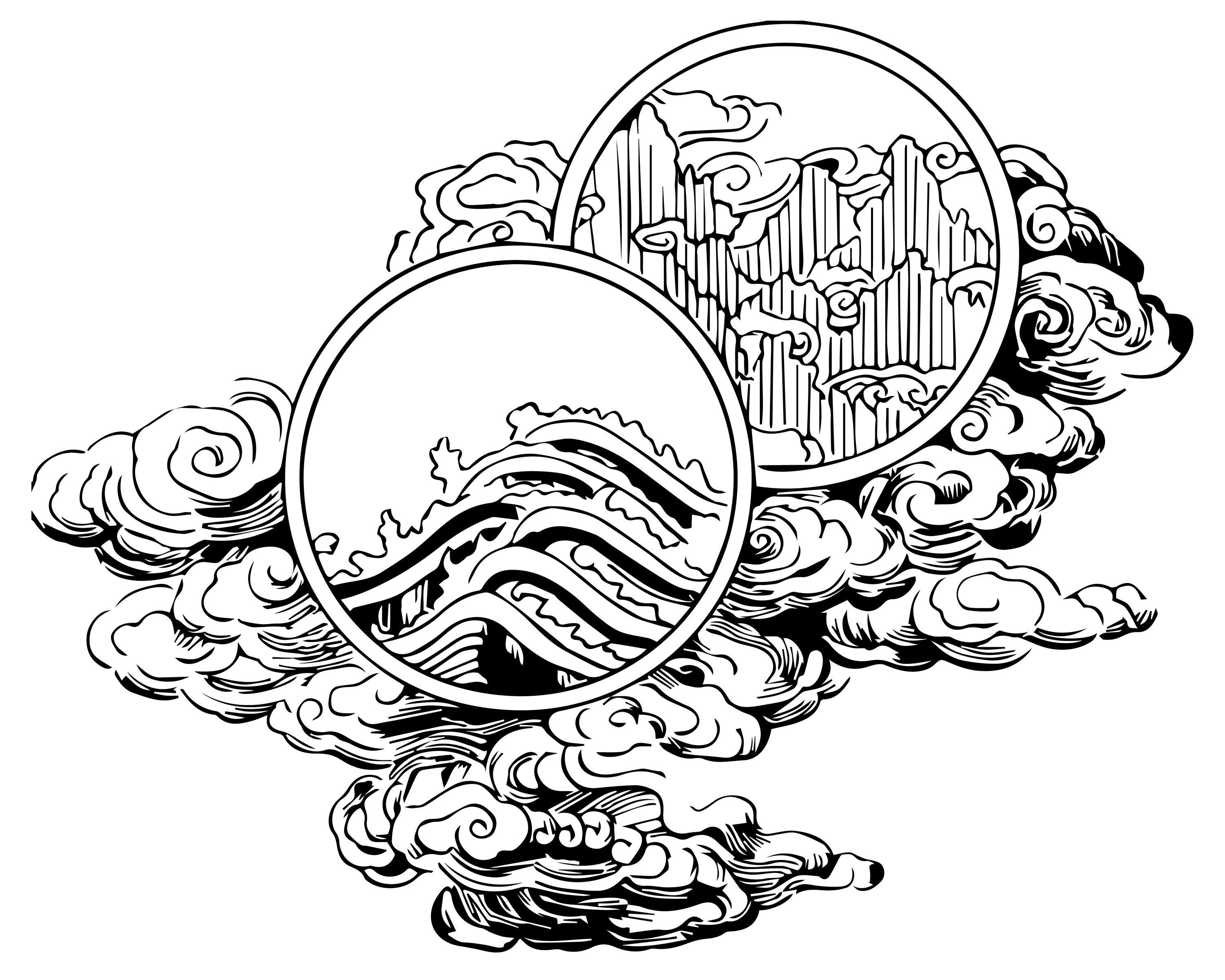 3d Abstract Coloring Pages at GetColorings.com | Free printable