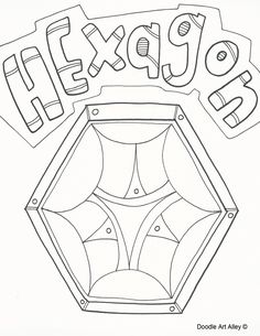 3d Shapes Coloring Pages at GetColorings.com | Free ...