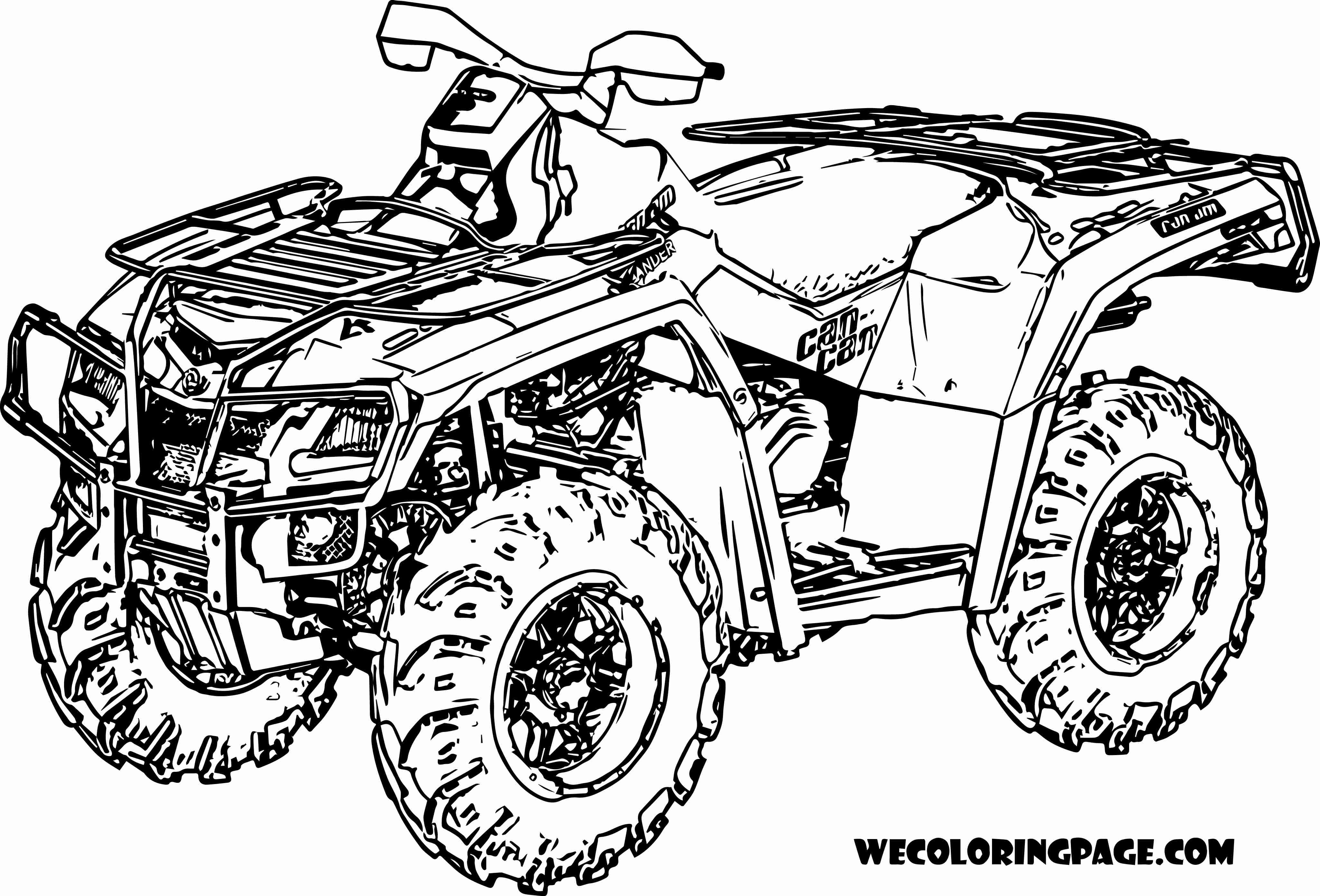 4 Wheeler Coloring Pages at GetColorings.com | Free printable colorings