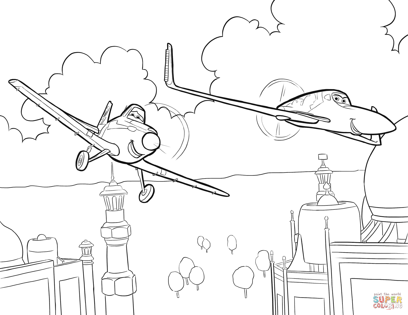 747 Coloring Page at GetColorings.com | Free printable colorings pages
