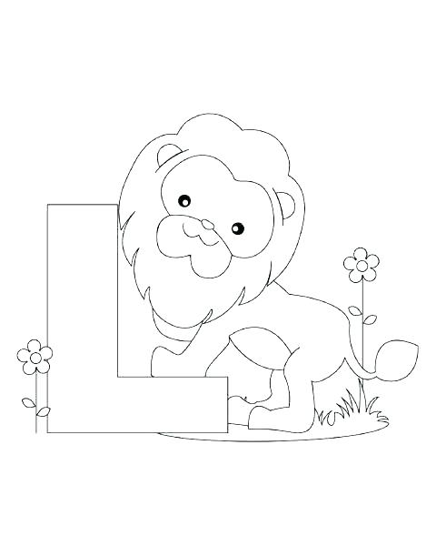 Abc Coloring Pages For Kindergarten at GetColorings.com | Free