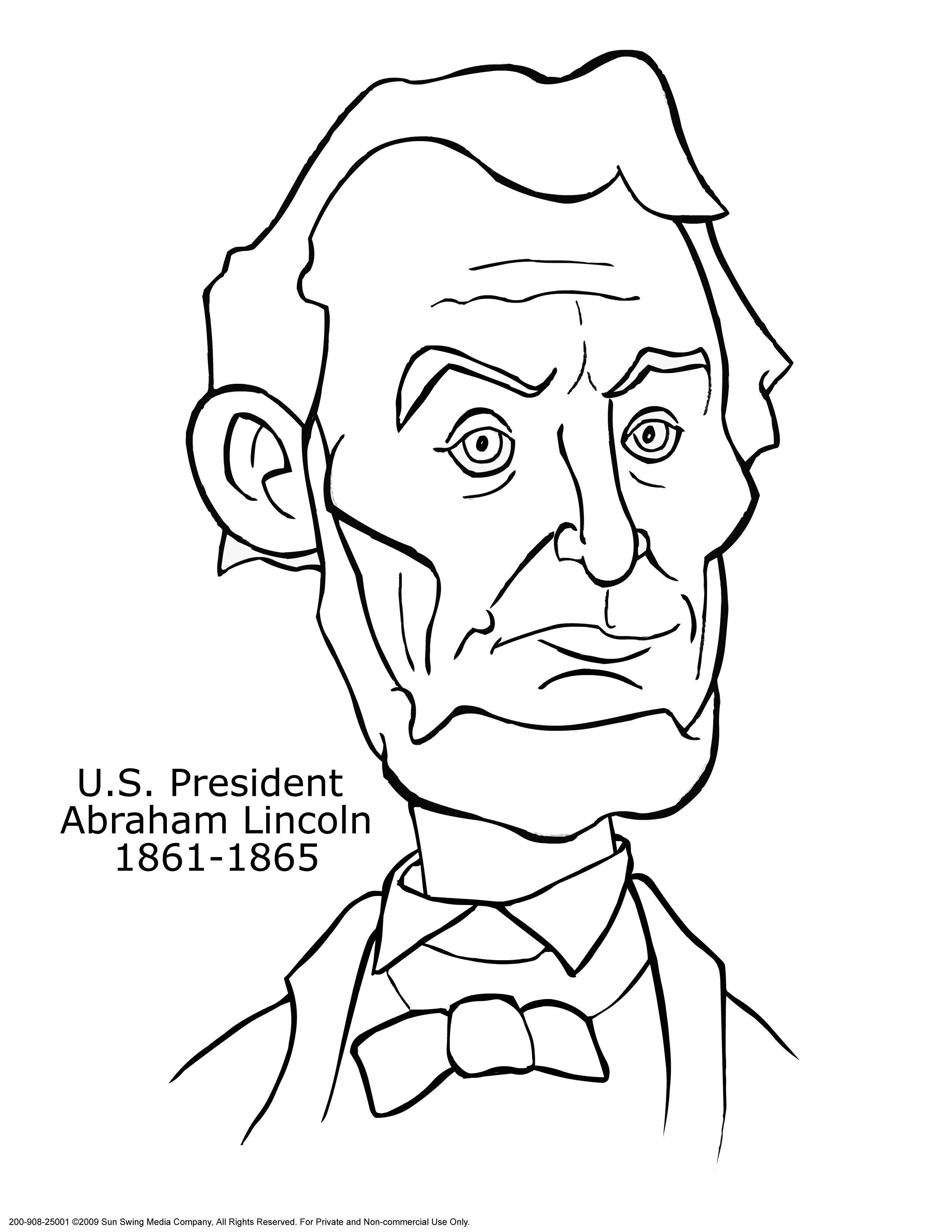 Abraham Lincoln Coloring Page At GetColorings Free Printable 