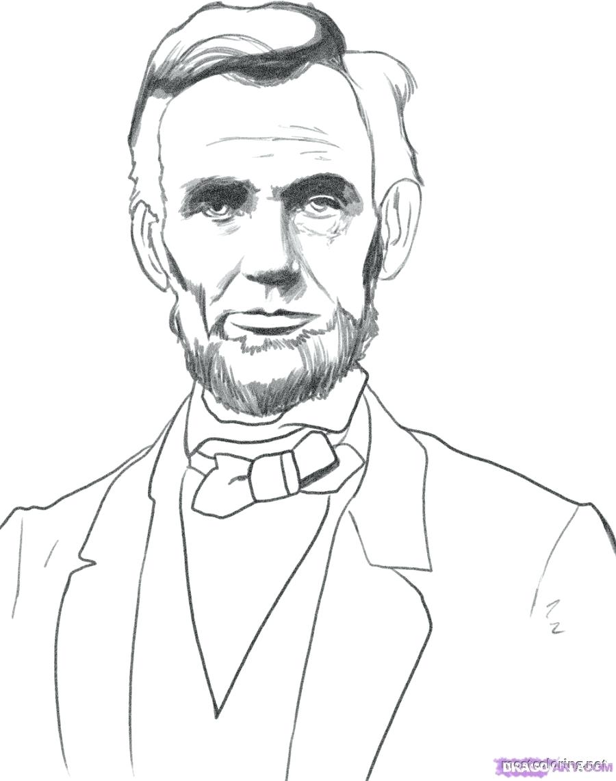 Free Printable Abraham Lincoln Coloring Pages Free Templates Printable