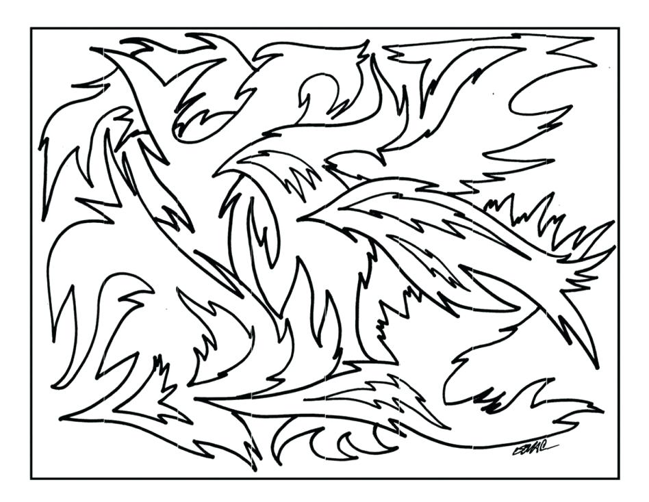 Abstract Animal Coloring Pages at GetColorings.com | Free printable