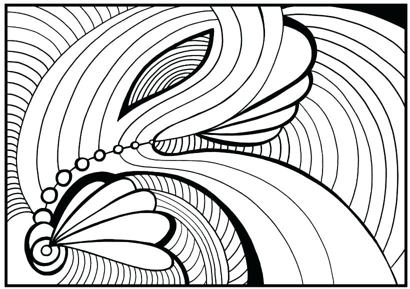 Abstract Animal Coloring Pages at GetColorings.com | Free printable