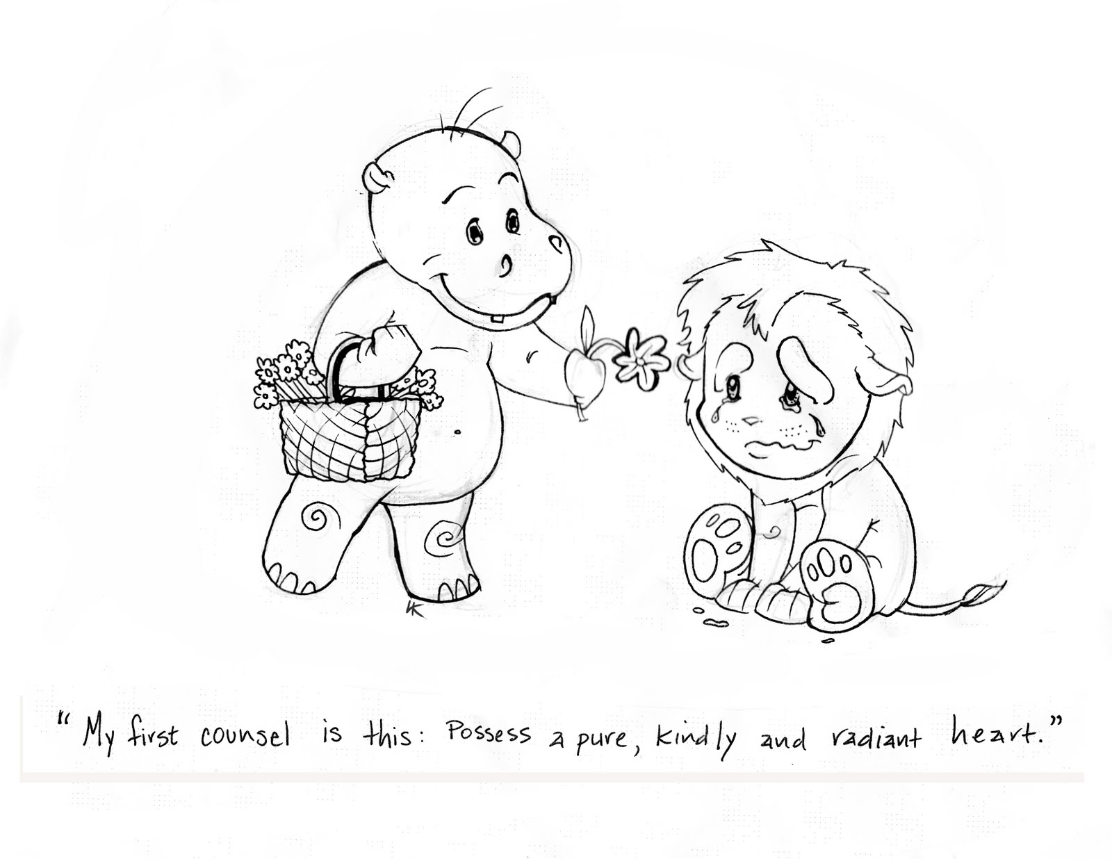 Acts Of Kindness Coloring Pages at GetColorings.com | Free printable