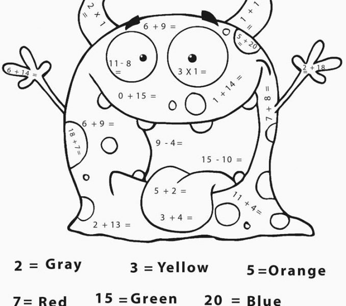 Addition And Subtraction Coloring Pages At GetColorings Free Printable Colorings Pages To