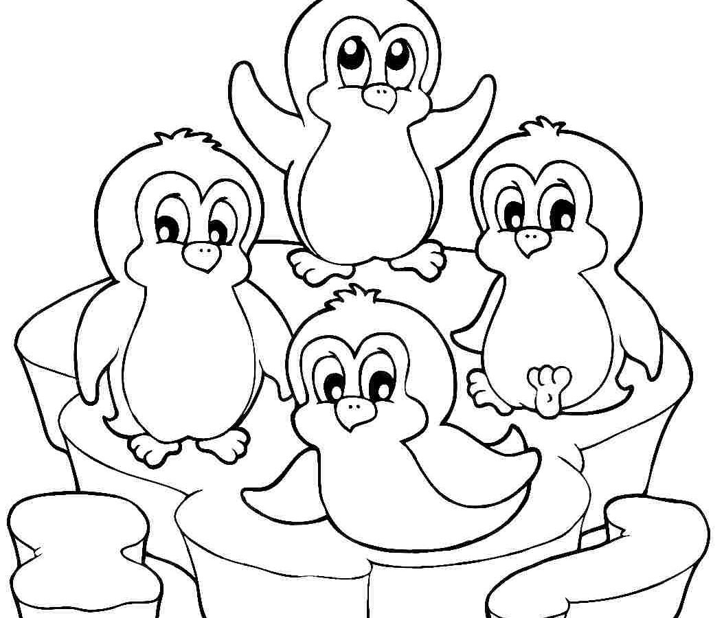 Adelie Penguin Coloring Page at GetColorings.com | Free ...
