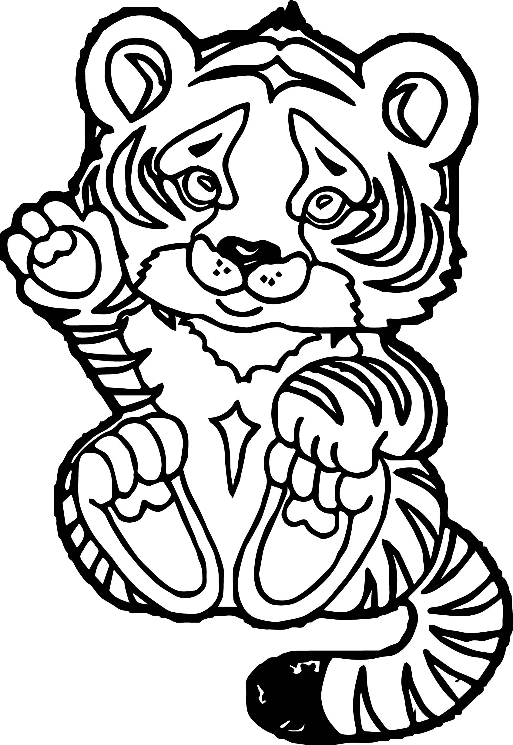 Adult Coloring Pages Tiger at GetColorings.com | Free printable