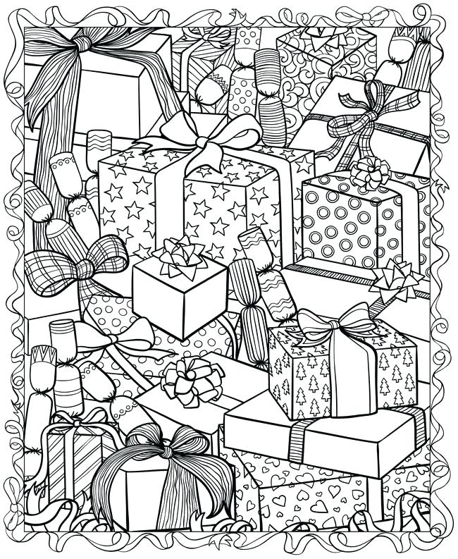 Advanced Christmas Coloring Pages at GetColorings.com | Free printable ...