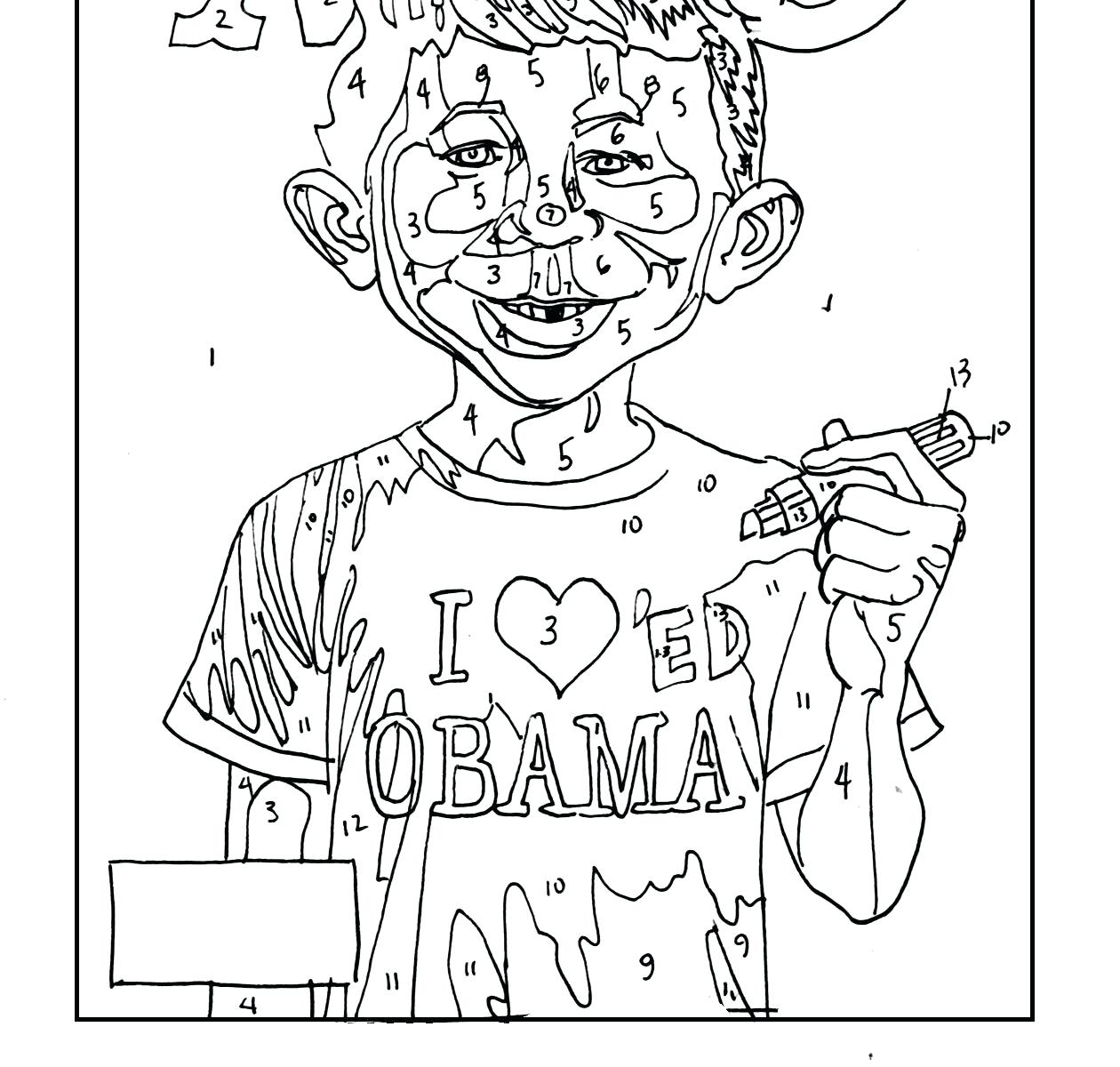 Advanced Color By Number Coloring Pages At GetColorings Free 