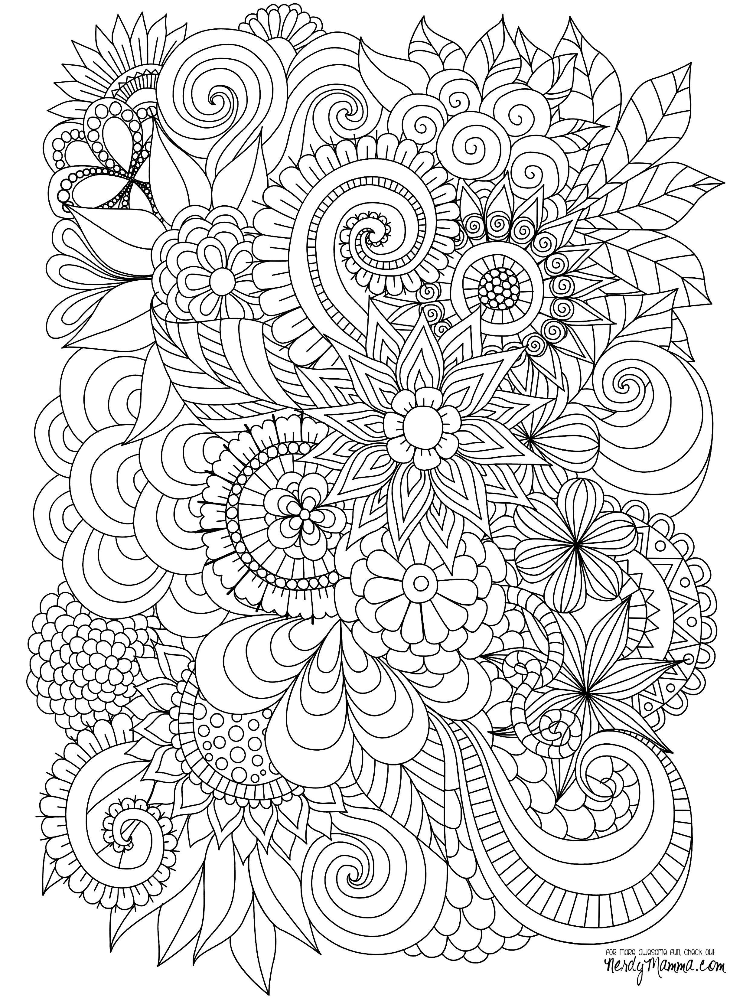 Advanced Coloring Pages at GetColorings.com | Free printable colorings
