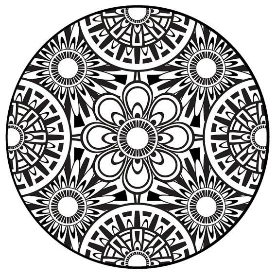 Advanced Mandala Coloring Pages For Adults at GetColorings.com | Free
