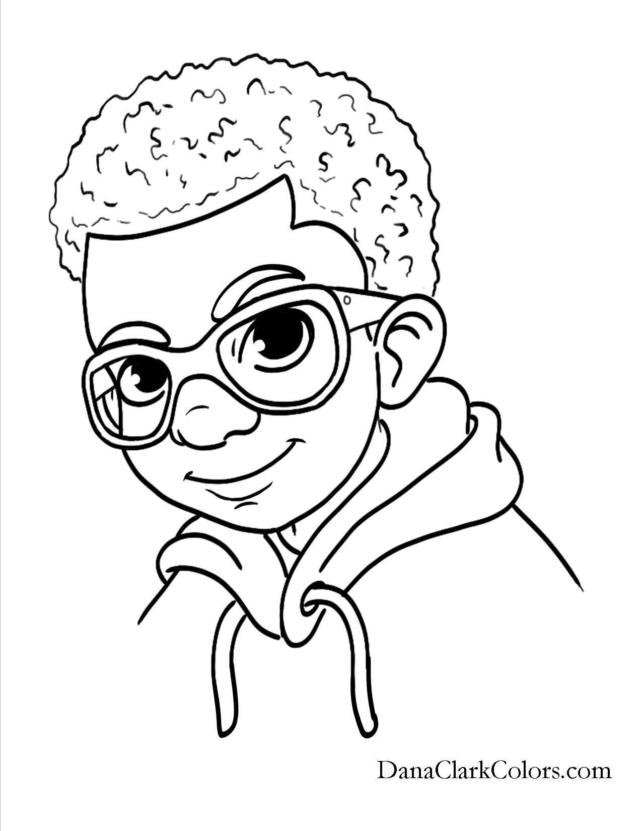 African American Coloring Pages at GetColorings.com | Free printable