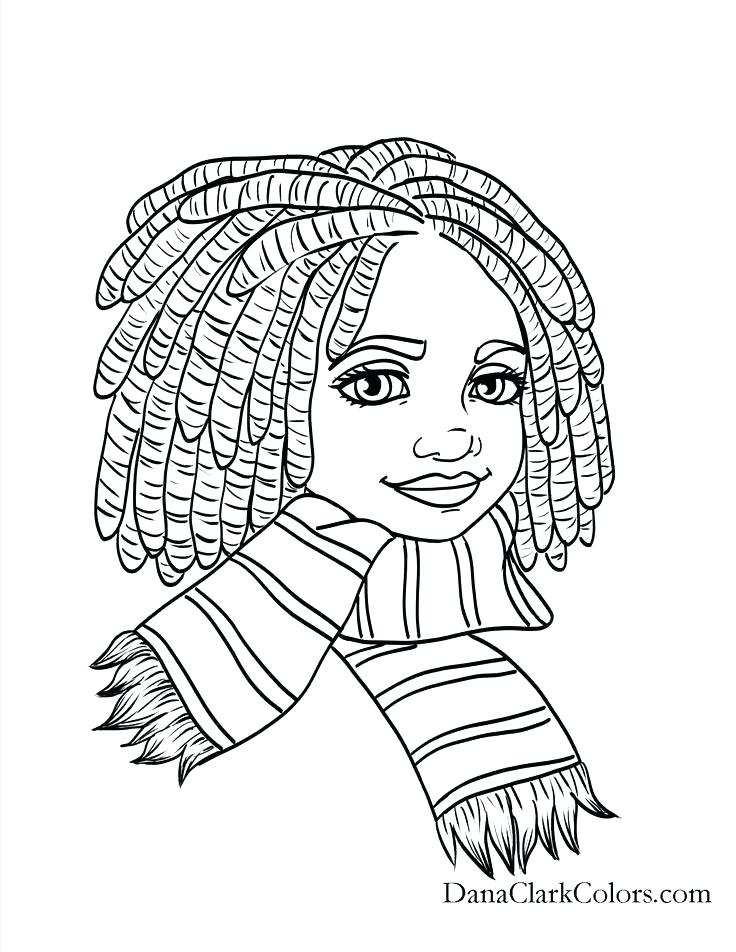 352 Simple African Culture Coloring Pages with Animal character