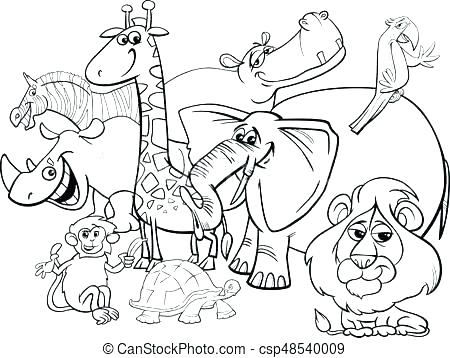 African Trees Coloring Pages at GetColorings.com | Free printable