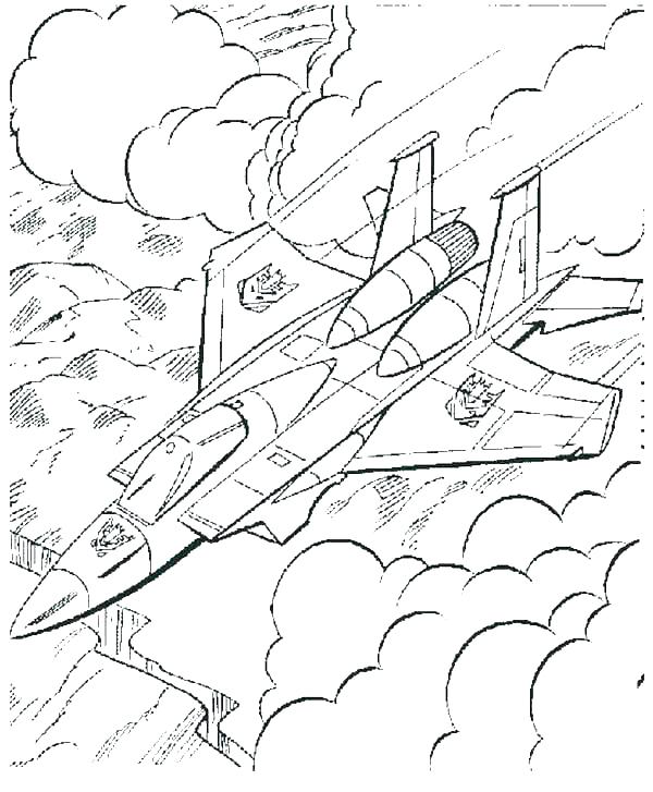 Air Force 1 Coloring Pages at Free printable
