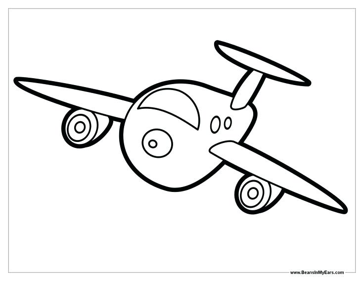 air force one airplane coloring page