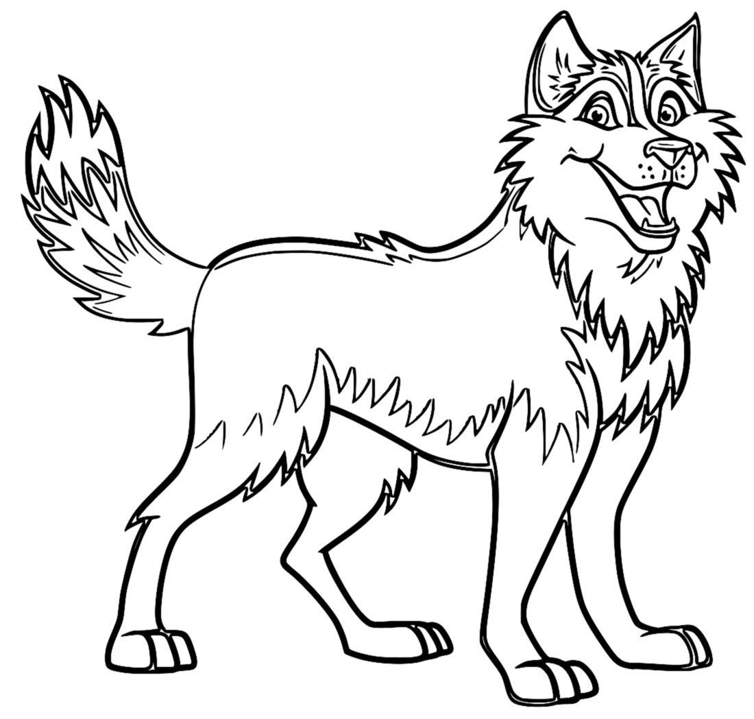 Alaskan Malamute Coloring Pages At GetColorings Free Printable 