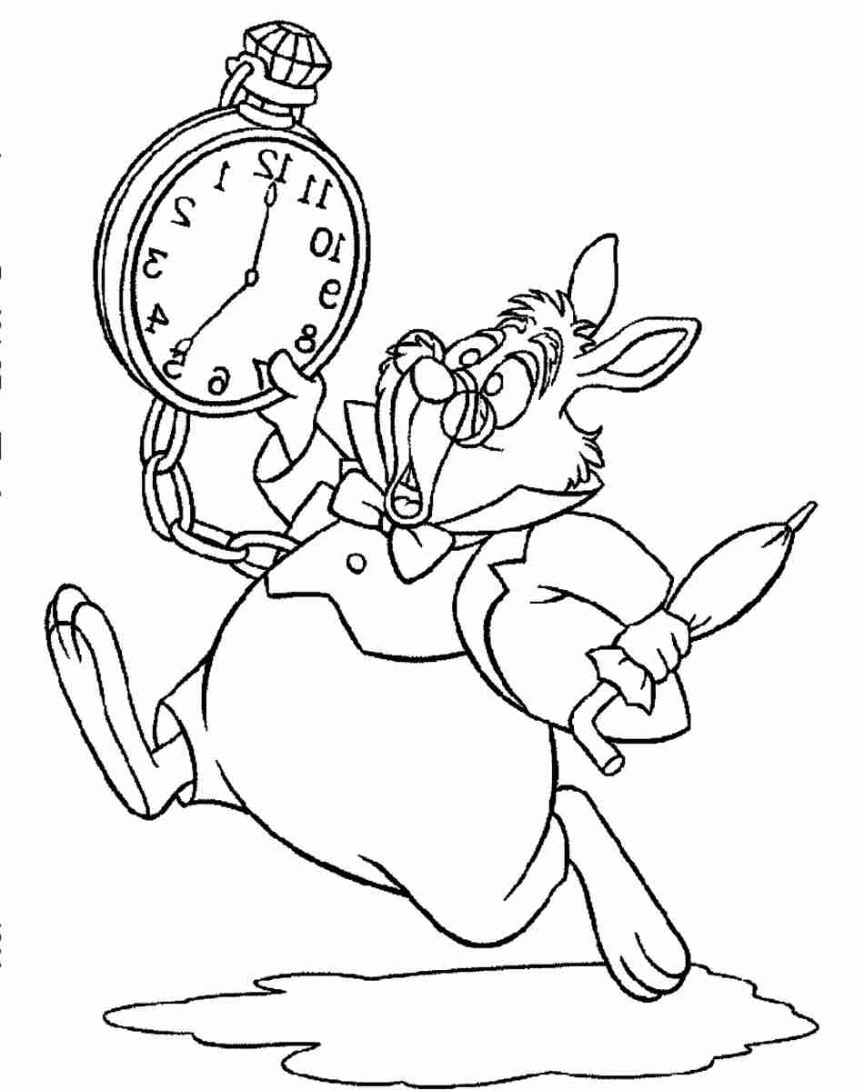 Alice In Wonderland Mad Hatter Coloring Pages At GetColorings Free Printable Colorings 