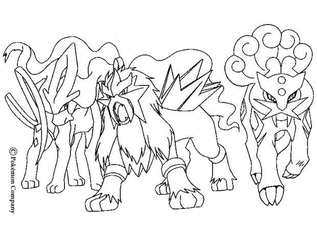 10 Legendary Pokémon Coloring Pages Free to Download for Your Little Ones