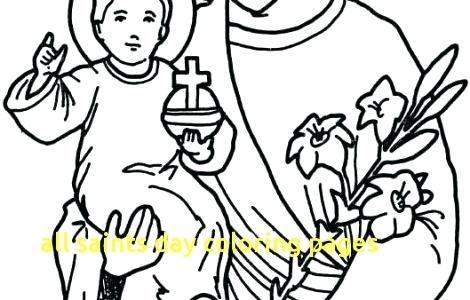 All Saints Day Coloring Pages Printable at GetColorings.com | Free