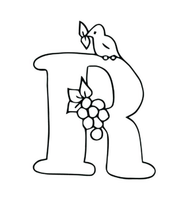 Alphabet Coloring Pages For Toddlers at GetColorings.com | Free