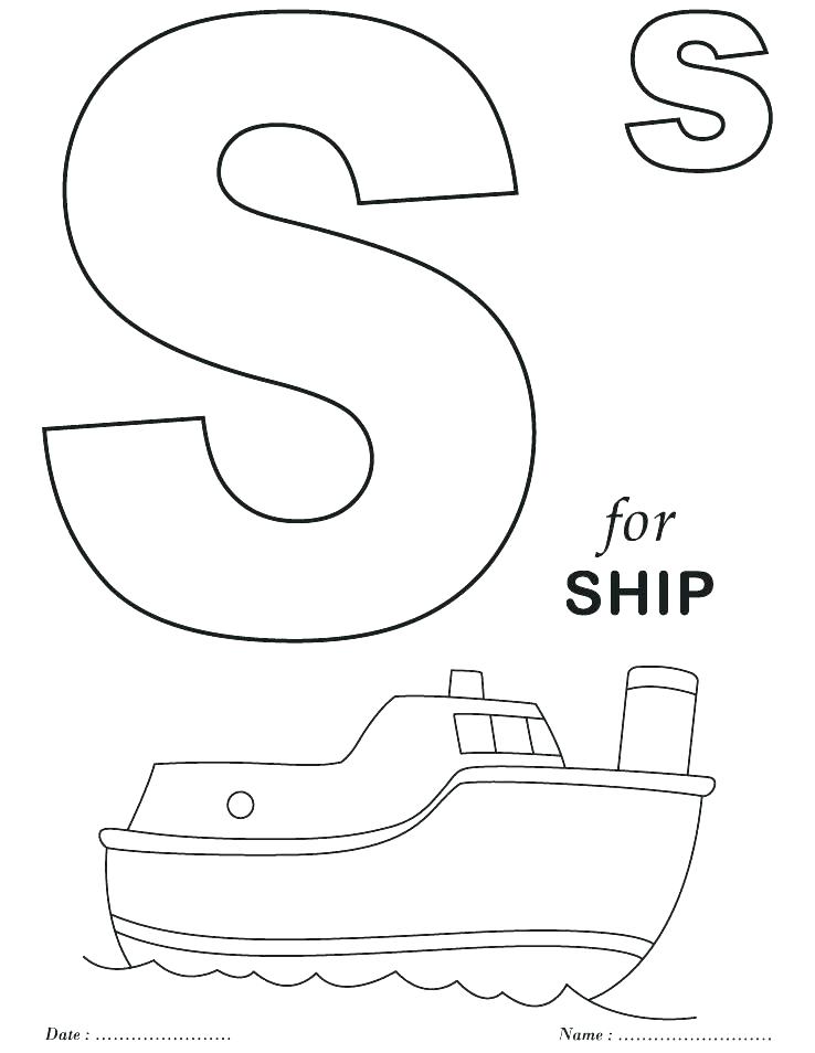 Alphabet Letters Coloring Pages At GetColorings Free Printable 