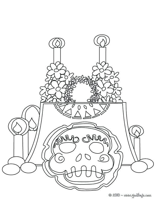 Altar Coloring Page At GetColorings Free Printable Colorings 