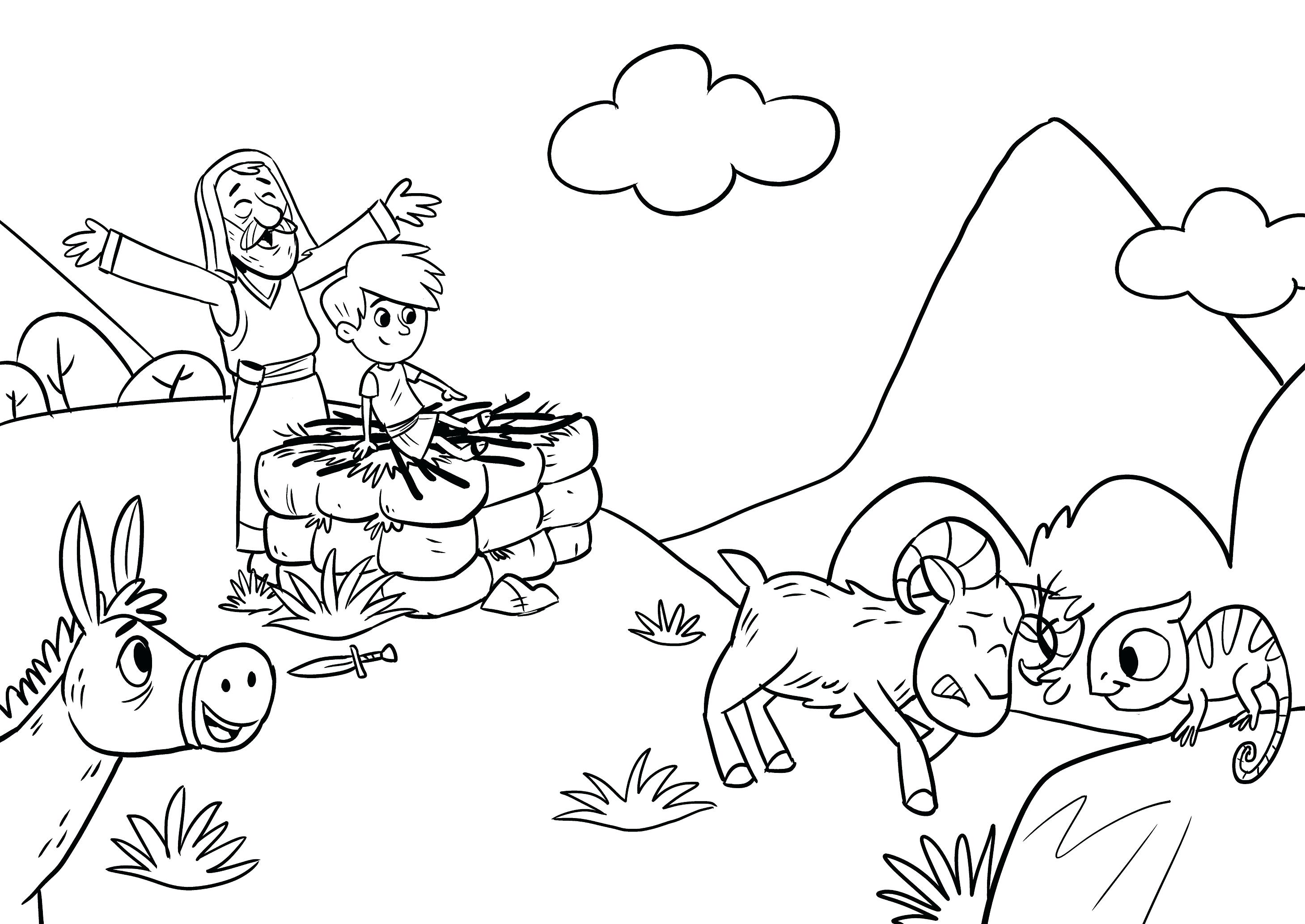 Altar Coloring Page at GetColorings.com | Free printable ...