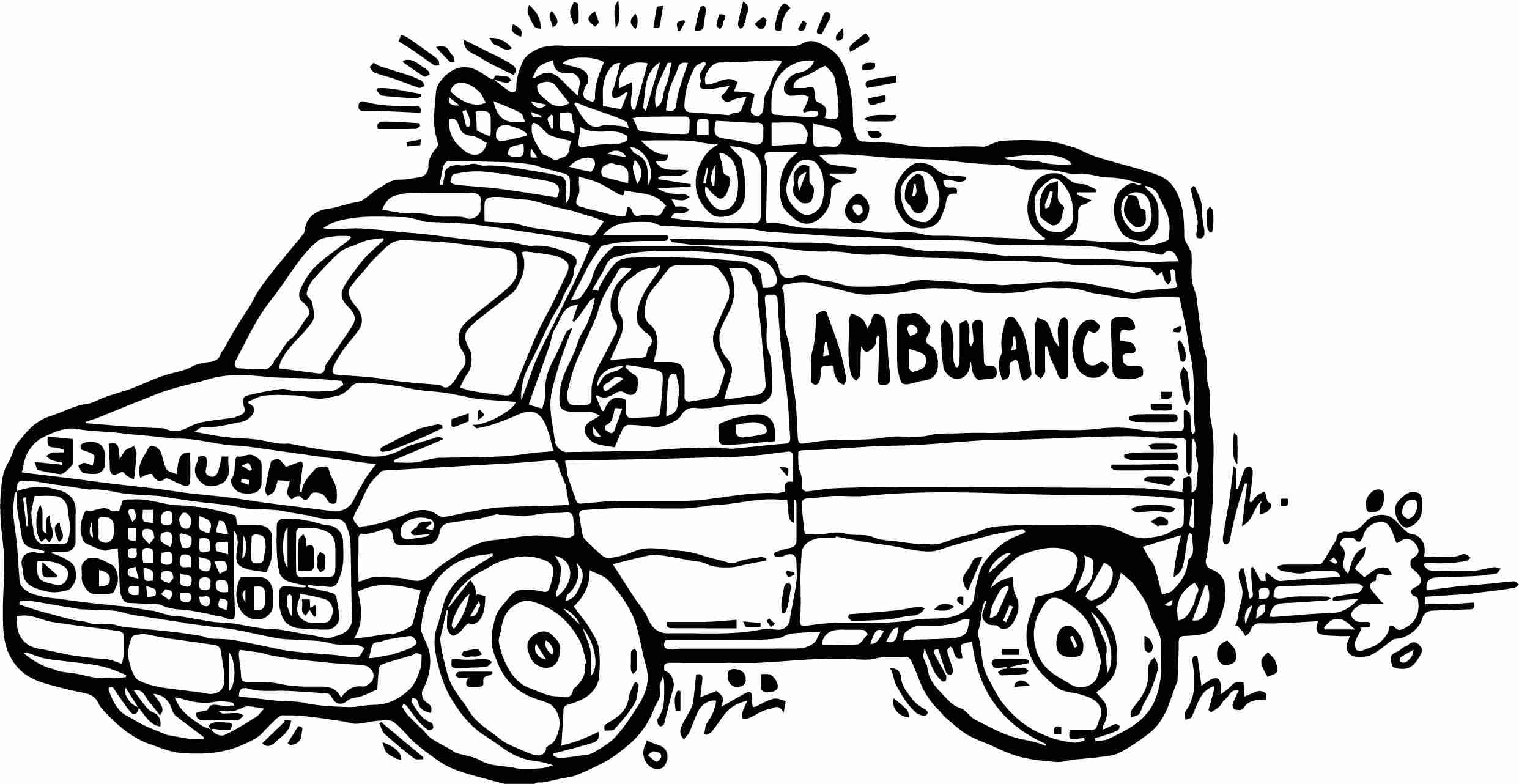 Ambulance Coloring Pages at GetColorings.com | Free ...