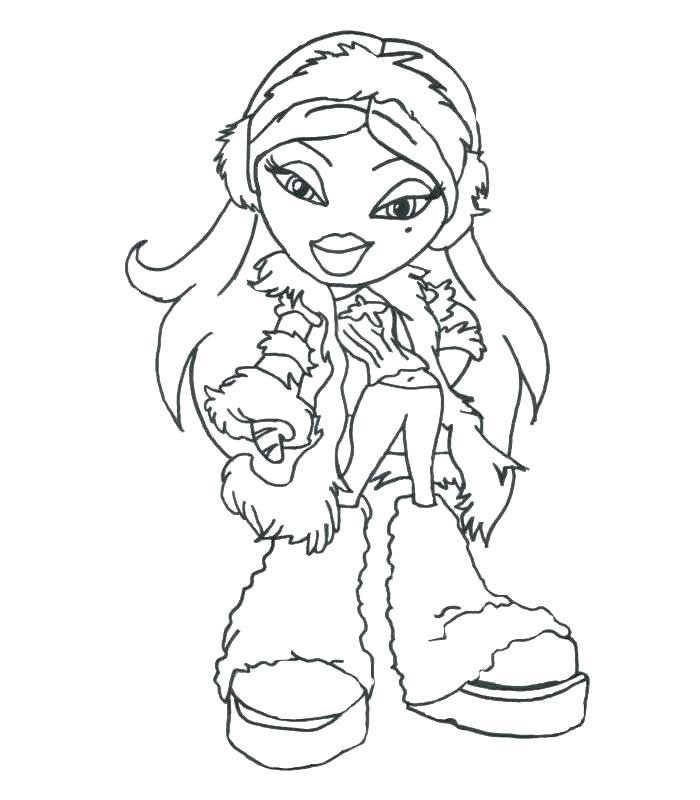 700x800 Coloring Pages American Girl Doll Page