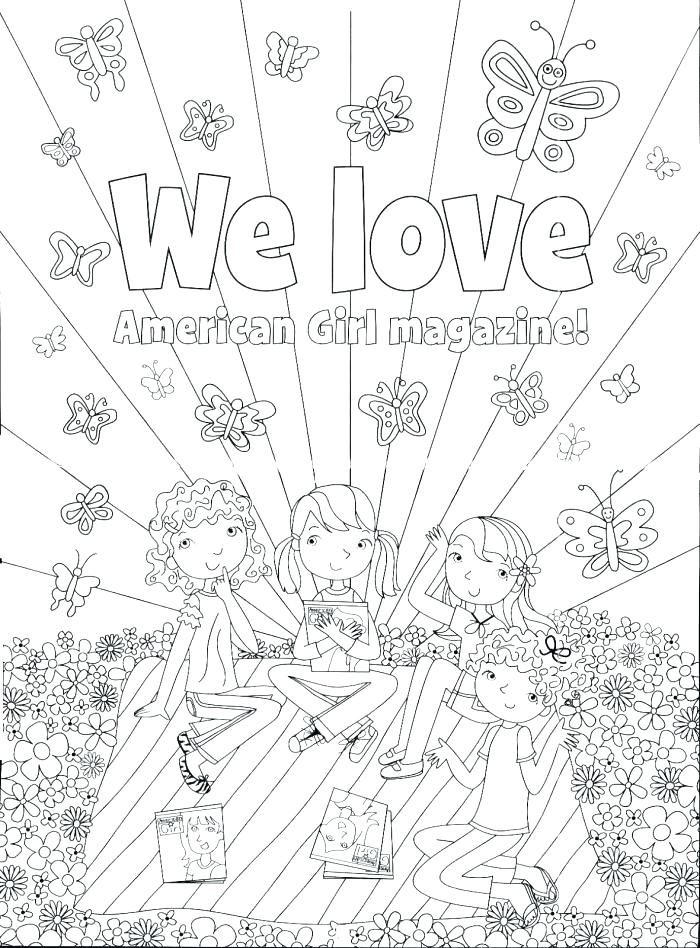 American Girl Printable Coloring Pages at GetColorings.com | Free ...