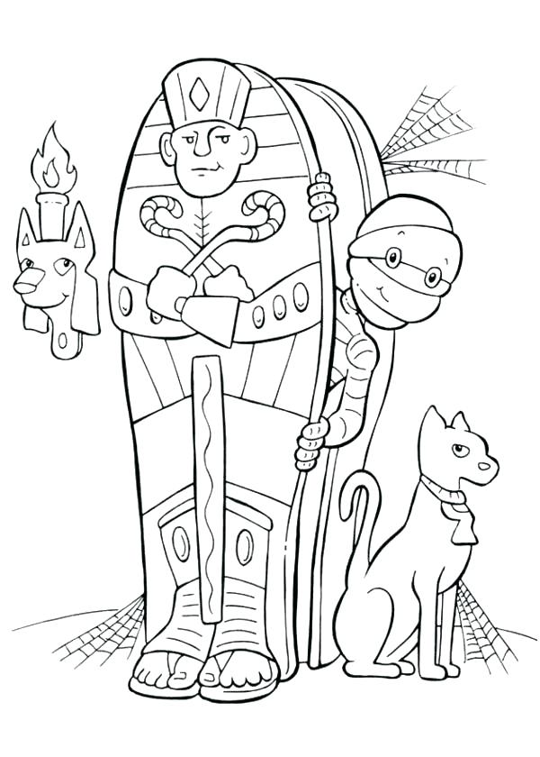Ancient Egypt Coloring Pages To Print at GetColorings.com | Free