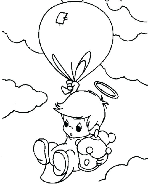 Angel Baby Coloring Pages at GetColorings.com | Free printable