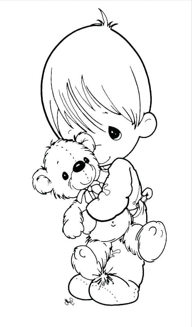 Angel Baby Coloring Pages at GetColorings.com | Free printable