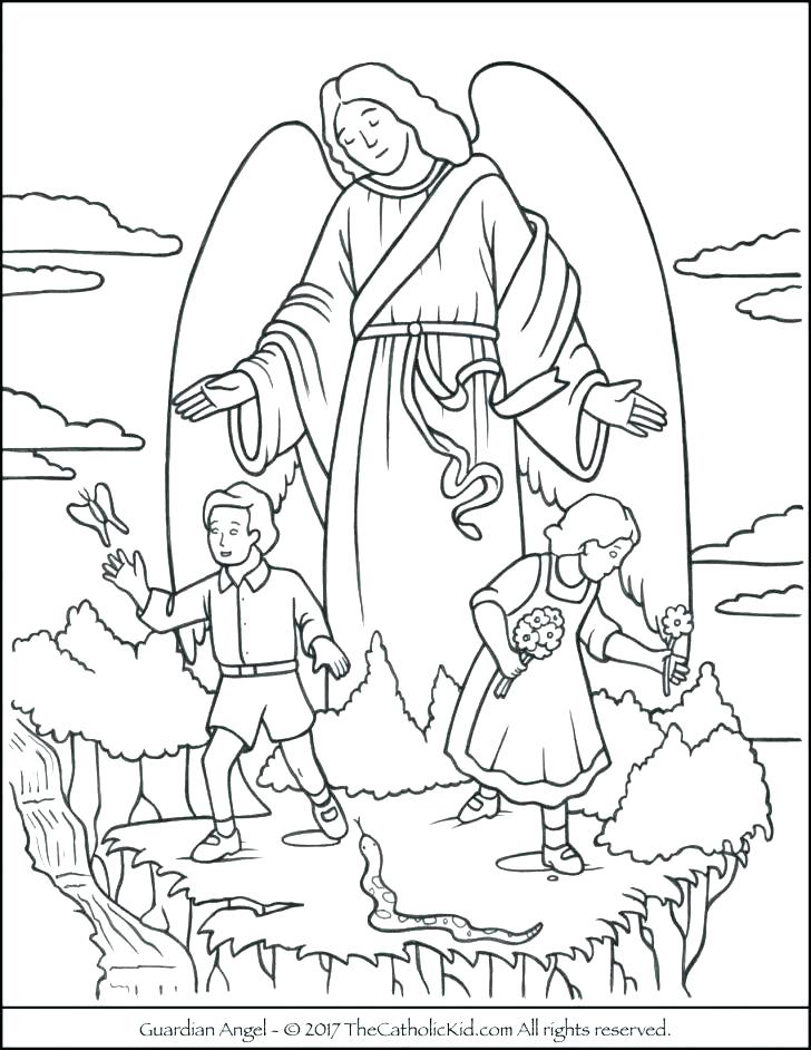 Angel Gabriel Coloring Page at GetColorings.com | Free printable