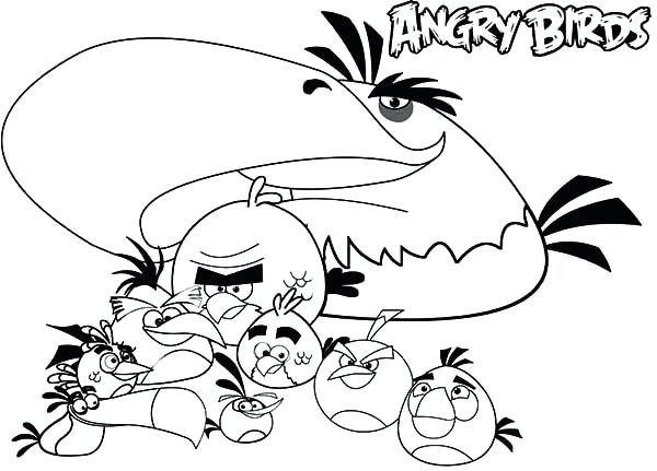 Angry Birds Coloring Pages Pdf At Getcolorings.com 