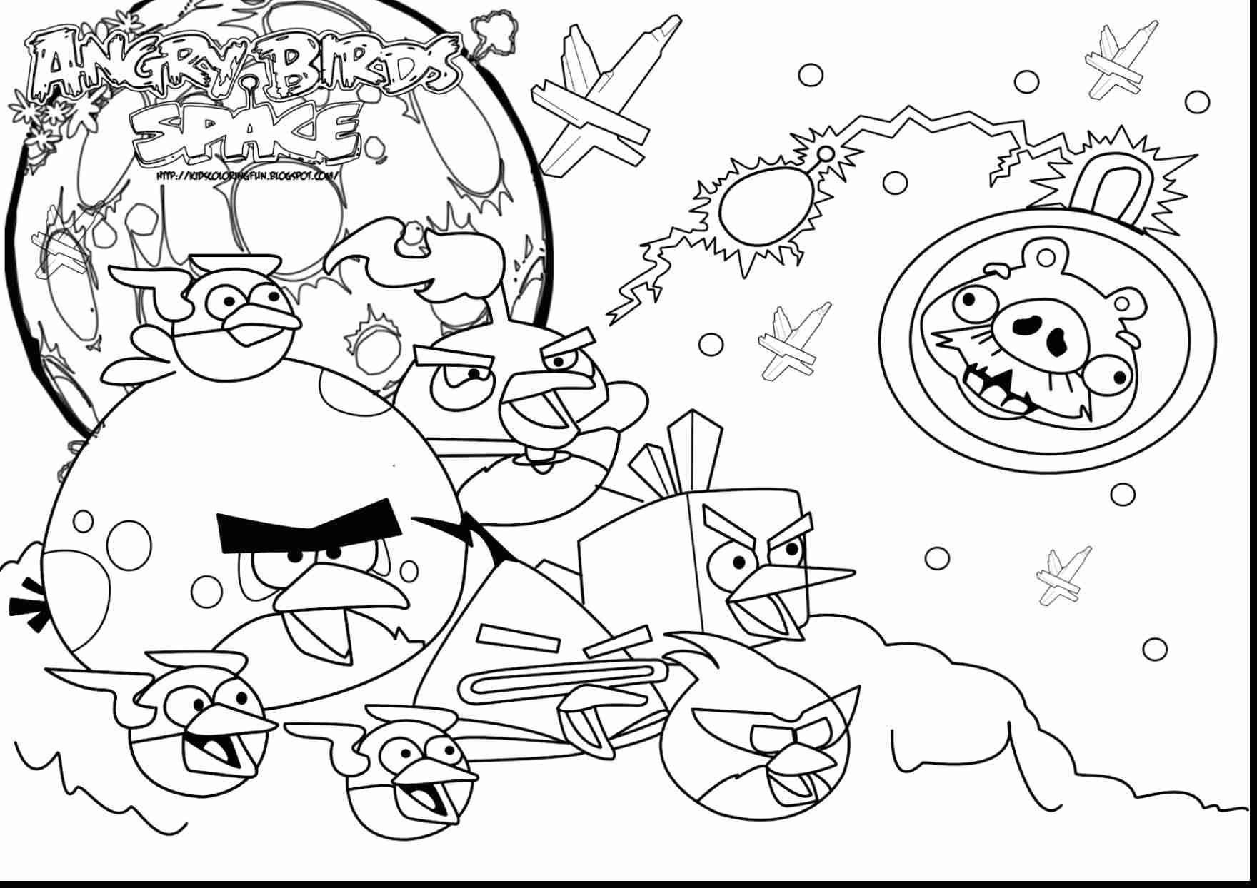 Angry Birds Space Coloring Pages at GetColorings.com ...