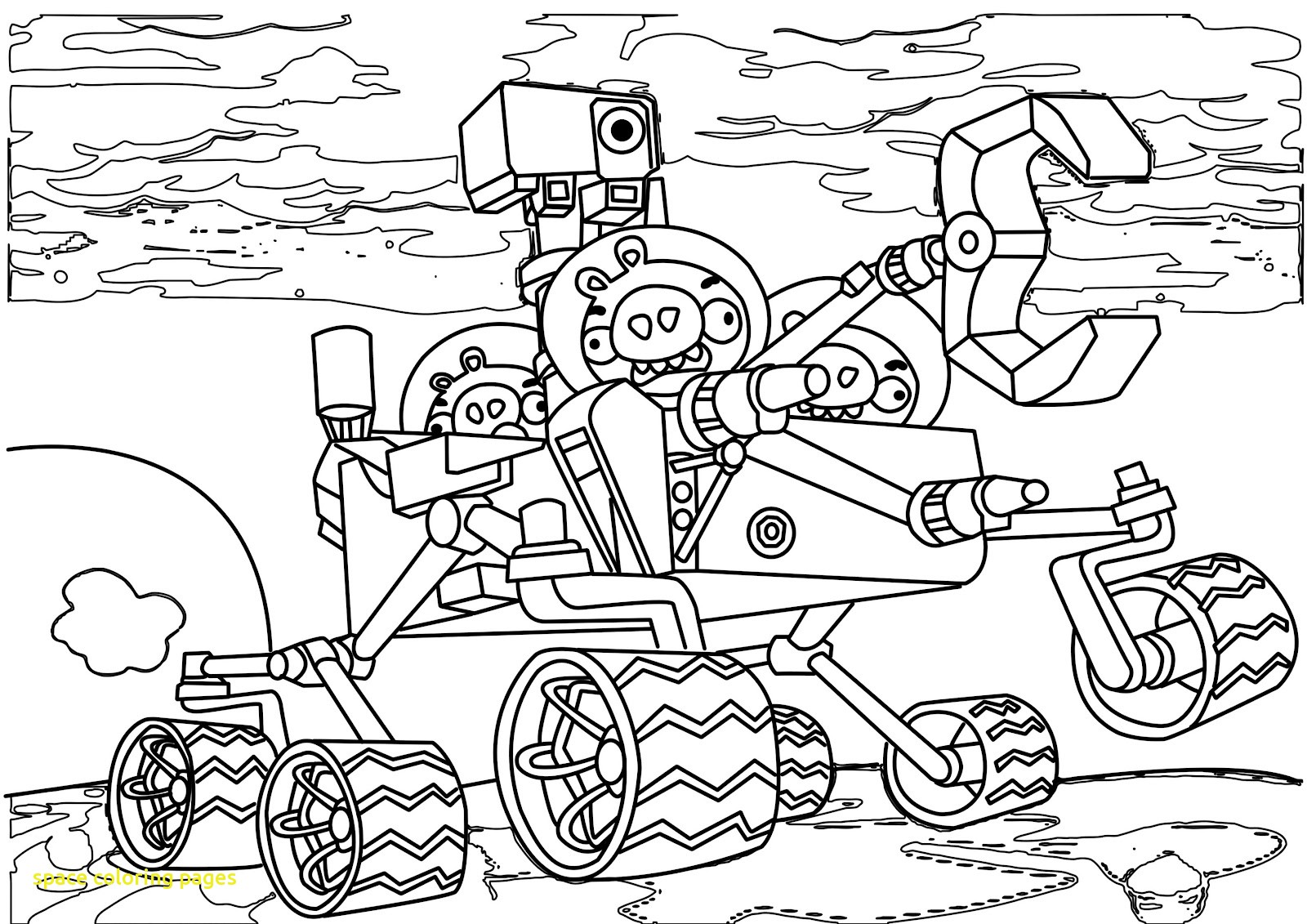 Angry Birds Space Coloring Pages at GetColorings.com ...
