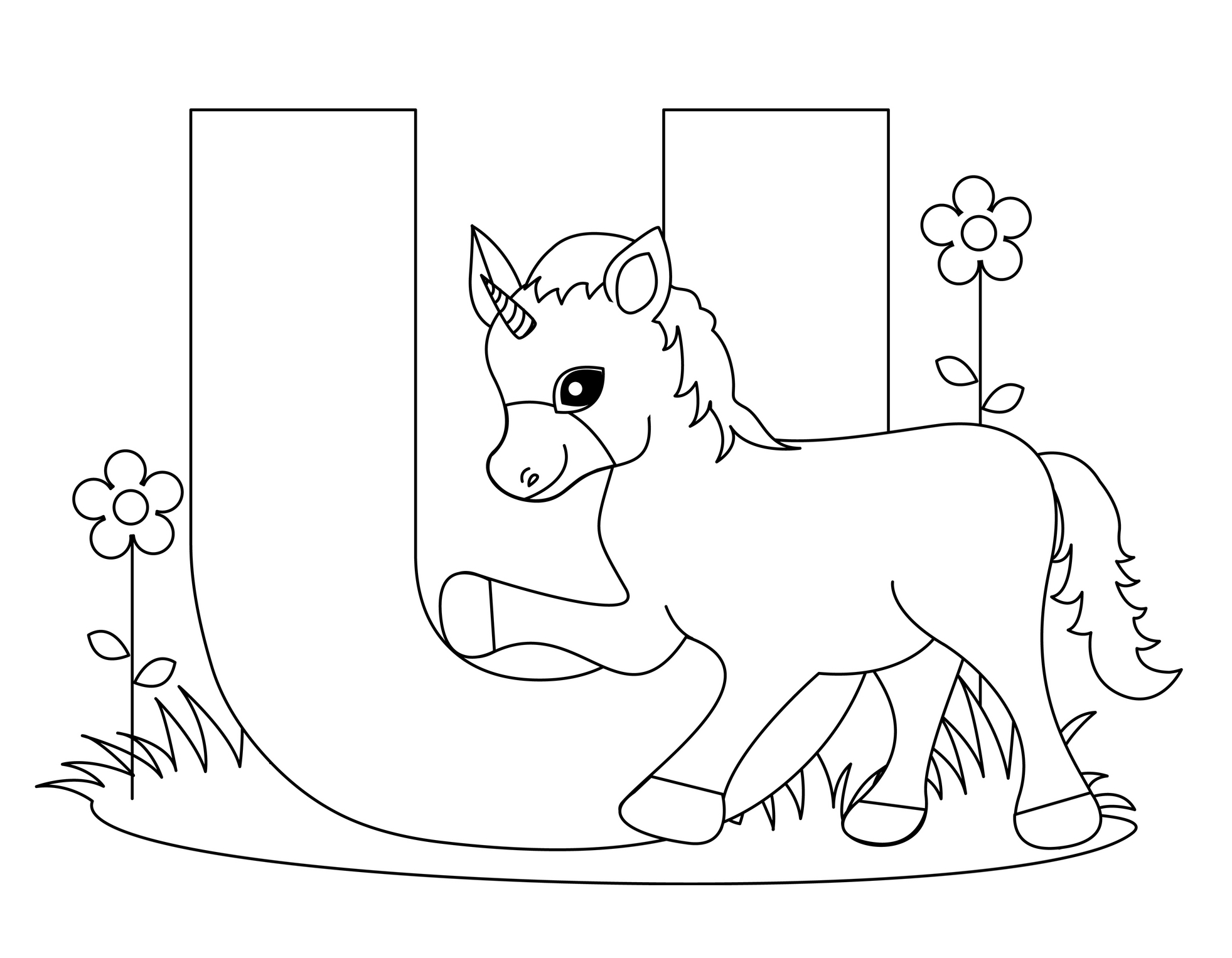Animal Alphabet Coloring Pages at GetColorings.com   Free ...