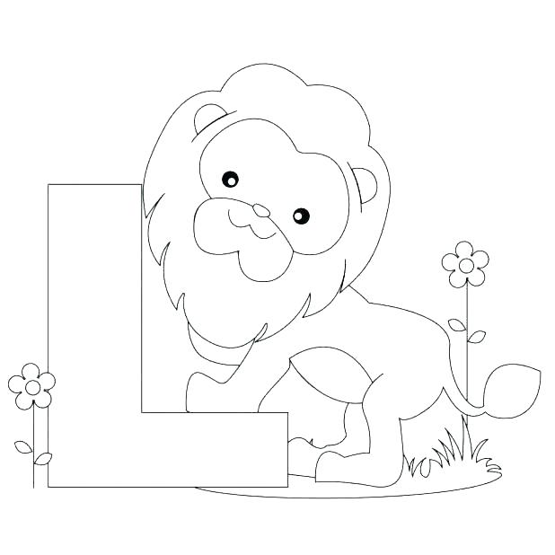 Animal Alphabet Coloring Pages Free at GetColorings.com | Free