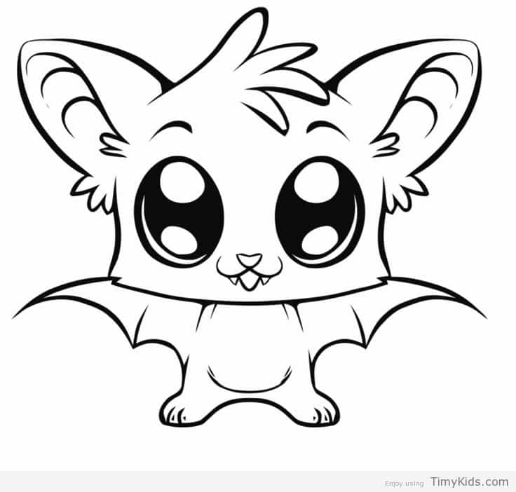 Animal Coloring Pages Easy at GetColorings.com | Free printable