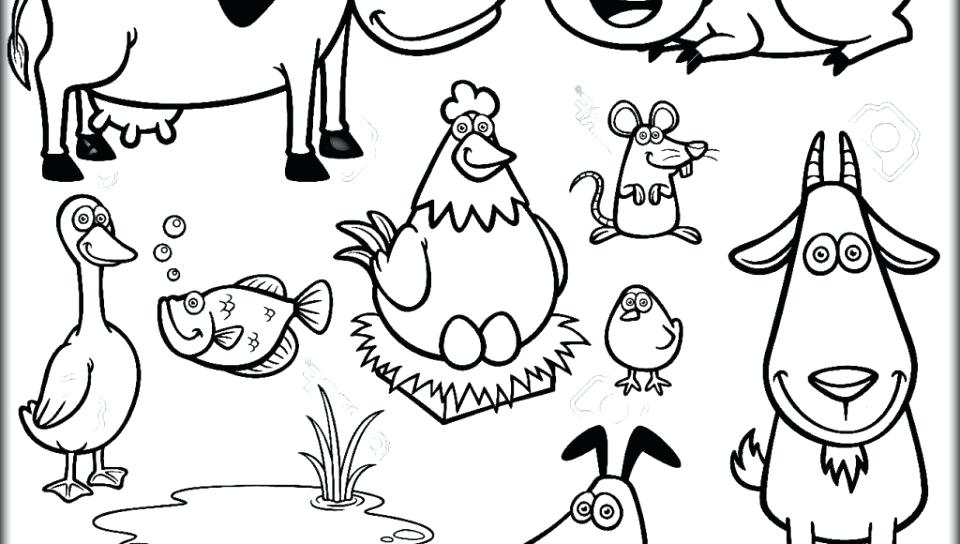 Animal Coloring Pages For Toddlers at GetColorings.com | Free printable