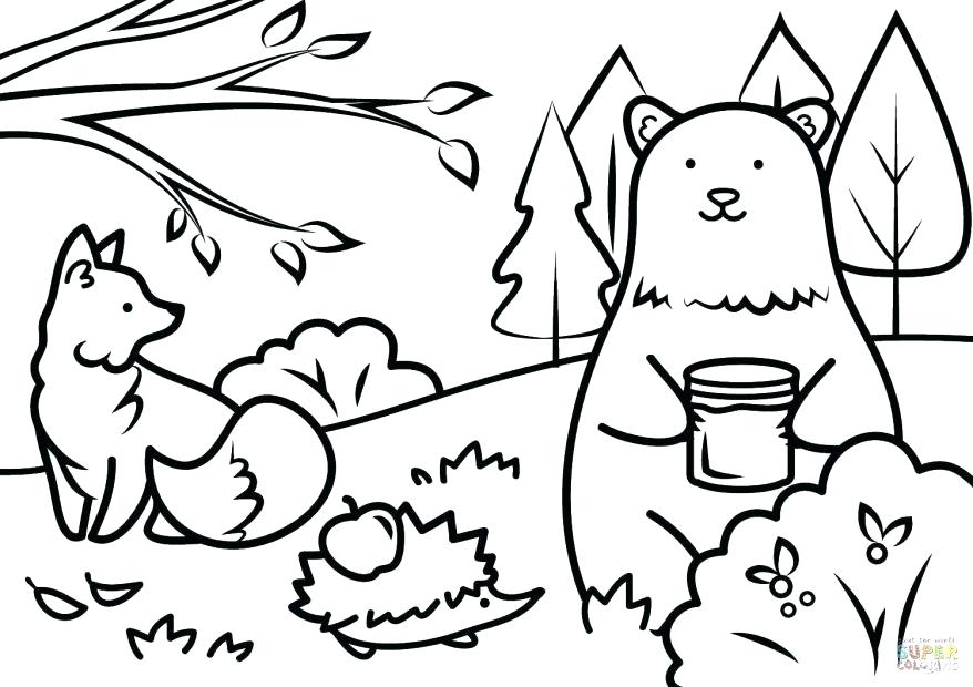 Animal Track Coloring Pages at GetColoringscom Free